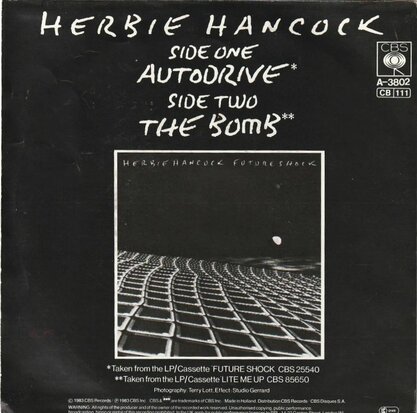 Herbie Hancock - Autodrive + The Bomb (Vinylsingle)