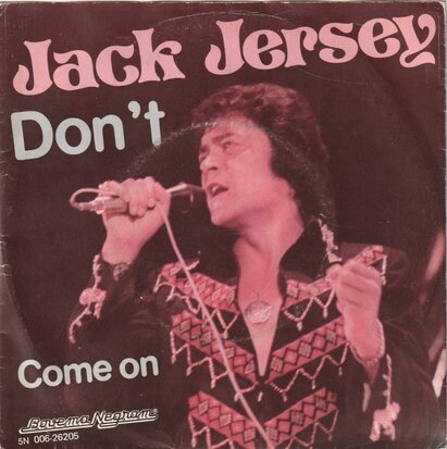 Jack Jersey - Don't + Come on (Vinylsingle)