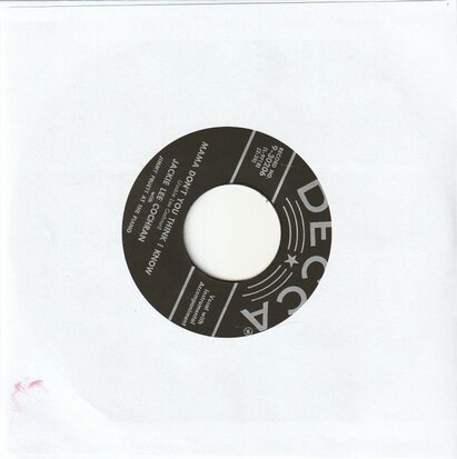 Jackie Lee Cochran - Ruby Pearl + Mama Don't You Think I Know (Vinylsingle)