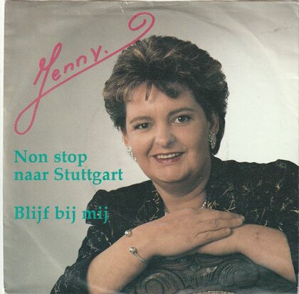 Jenny - Non Stop Naar Stuttgart + Blijf Bij Mij (Vinylsingle)