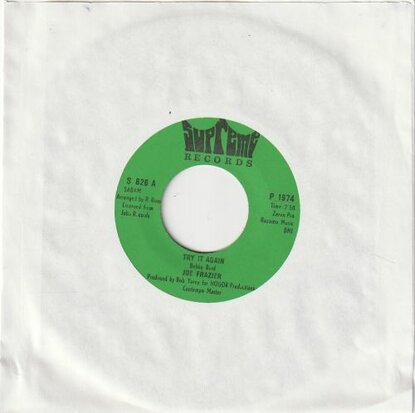 Joe Frazier - Try It Again + Knock On Wood (Vinylsingle)