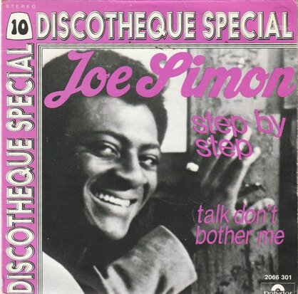 Joe Simon - Step by step + Talk don't bother me (Vinylsingle)