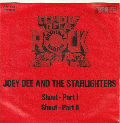 Joey Dee - Shout part 1 + Shout part 2 (Vinylsingle)