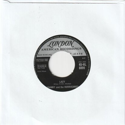 Johnny & the Hurricanes - Crossfire + Lazy (Vinylsingle)