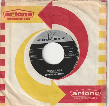 Johnny Tillotson - Dreamy eyes + Well I'm your man (Vinylsingle)