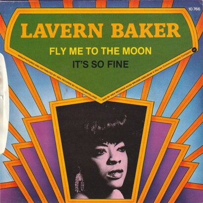 Lavern Baker - Fly me to the moon + It's so fine (Vinylsingle)