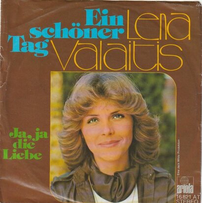 Lena Valaitis - Ein schoner tag + Ja ja die liebe (Vinylsingle)