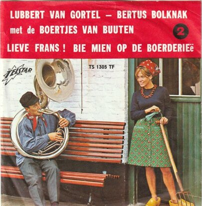 Lubbert van Gortel - Lieve Frans + Bie mien op de boerderie (Vinylsingle)