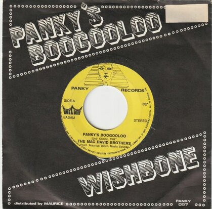 Mac David Brothers - Panky's Boogooloo + Wishbone (Vinylsingle)