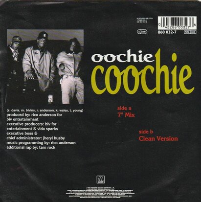 Mc Brains - Oochie Coochie + (Clean version) (Vinylsingle)