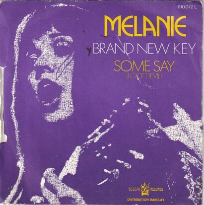 Melanie - Brand new key + Some say (Vinylsingle)