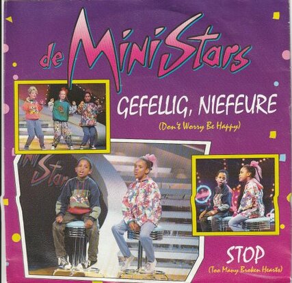 Ministars - Gefellig, Niefeure + Stop (Vinylsingle)