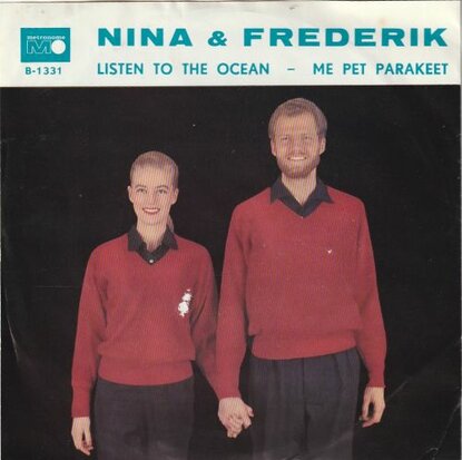 Nina & Frederik - Listen to the ocean + Me pet parakeet (Vinylsingle)