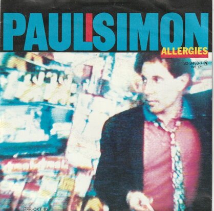 Paul Simon - Allergies + Think too much (Vinylsingle)