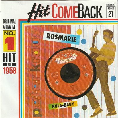 Peter Kraus - Rosmarie + Hula-baby (Vinylsingle)