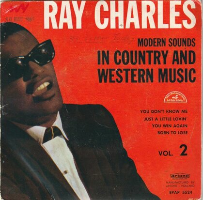 Ray Charles - Modern Sounds in Country and Western Vol. 2 (EP) (Vinylsingle)