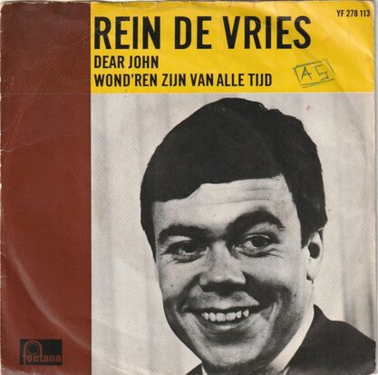 Rein de Vries - Dear John + Wond'ren zijn van alle tijden (Vinylsingle)