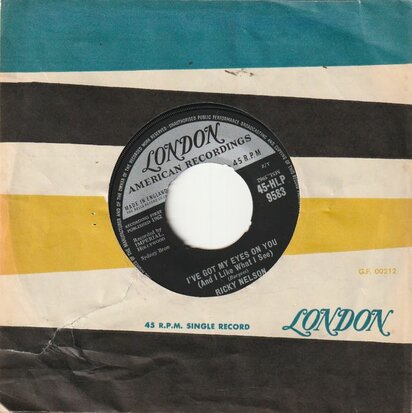 Ricky Nelson - Teenage Idol + I've Got My Eyes On You (Vinylsingle)