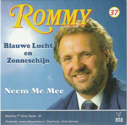 Rommy - Blauwe Lucht En Zonneschijn + Neem Me Mee (Vinylsingle)