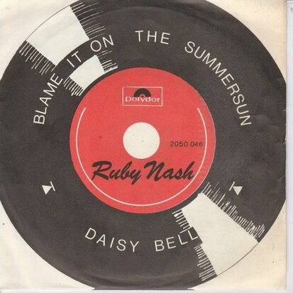 Ruby Nash - Blame it on the summersun + Daisy Bell (Vinylsingle)