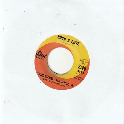 Sam Taylor Jr. - Everybody Knows I Love You + Such A Love (Vinylsingle)