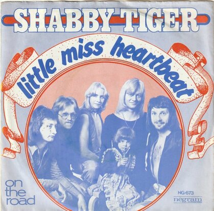 Shabby Tiger - Little Miss Heartbeat + On The Road (Vinylsingle)