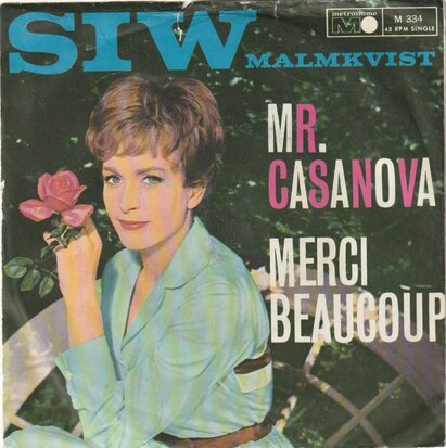 Siw Malmkvist - Mr. Casanova + Merci beaucoup (Vinylsingle)