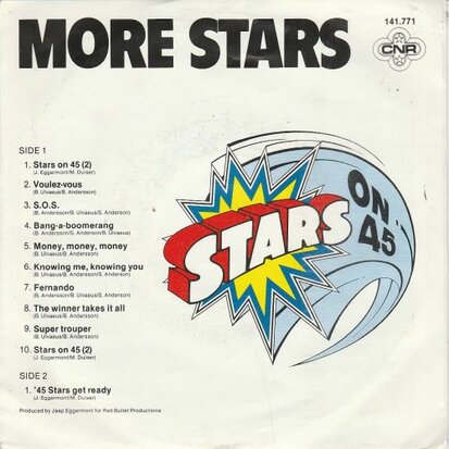 Stars on 45 - More stars + '45 stars get ready (Vinylsingle)