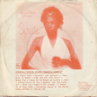 Syreeta - Harmour love + Cause we've ended as lovers (Vinylsingle)