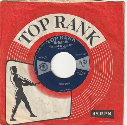 Terri Dean - Adonis + You Treat Me Like A Boy (Vinylsingle)