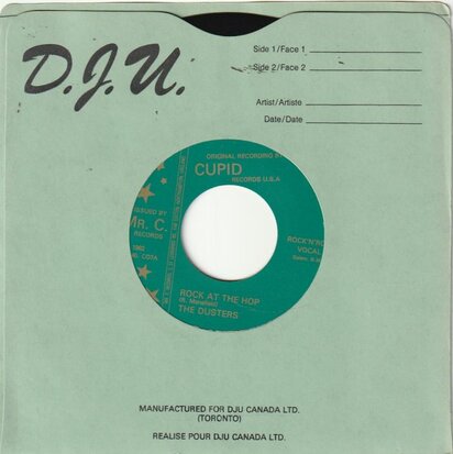 The Dusters - Rock At The Hop + She's Mine (Vinylsingle)