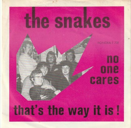 The Snakes - No One Cares + That's The Way It Is (Vinylsingle)