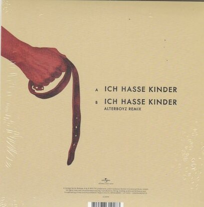 Till Lindemann - Ich Hasse Kinder + (AlterBoyz Remix) (Vinylsingle)