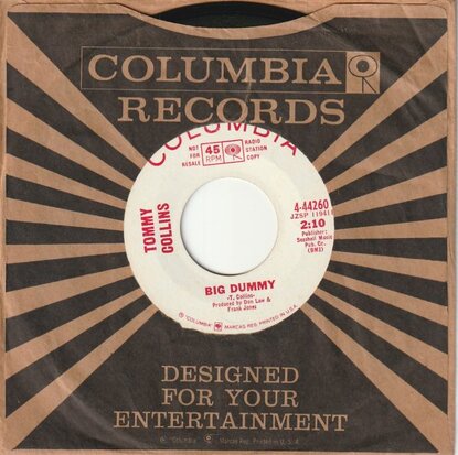 Tommy Collins - Big Dummy + What-cha Gonna Do Now? (Vinylsingle)