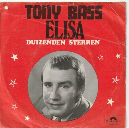 Tony Bass - Elisa + Duizenden sterren (Vinylsingle)