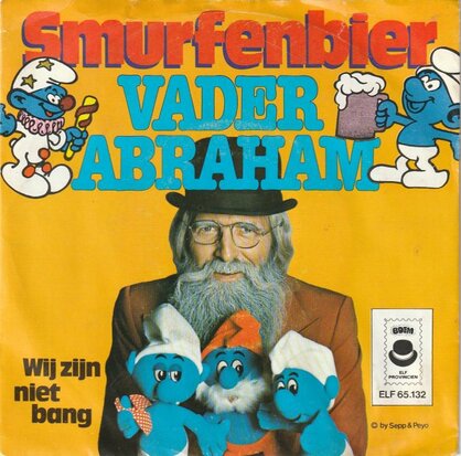 Vader Abraham - Smurfenbier + Wij zijn niet bang (Vinylsingle)