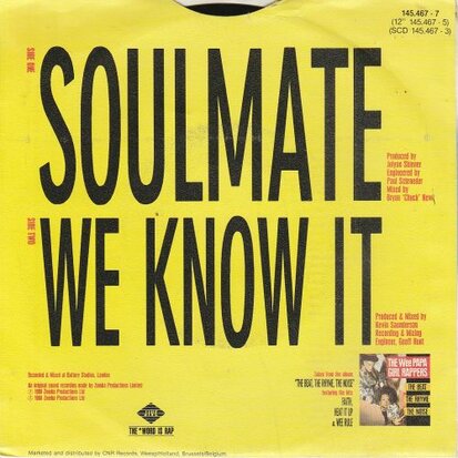 Wee Papa Girl Rappers - Soul mate + We know it (Vinylsingle)