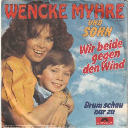 Wencke Myhre - Wir Beide Gegen Den Wind + Drum Schau Nur Zu (Vinylsingle)