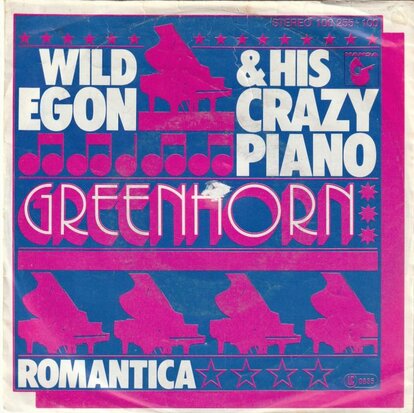 Wild Egon & His Crazy Piano - Greenhorn + Romantica (Vinylsingle)