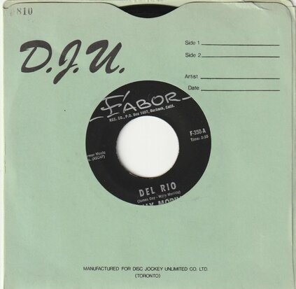 Willy Morillo - Del Rio + Sunset To Haight Street (Vinylsingle)