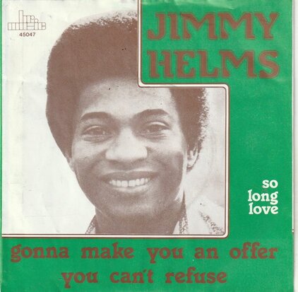 Jimmy Helms - Gonna make you an offer + So long love (Vinylsingle)