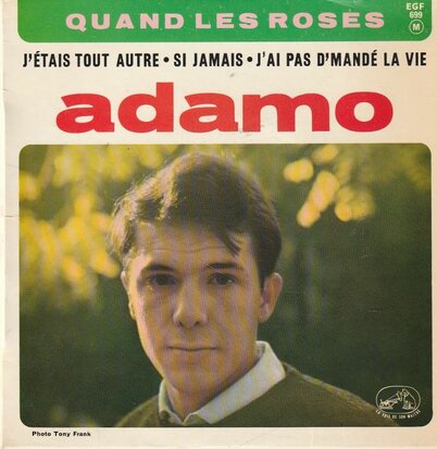 Adamo - Quand les roses (EP) (Vinylsingle)