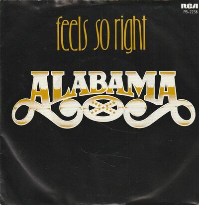 Alabama - Feel so right + See the embers (Vinylsingle)