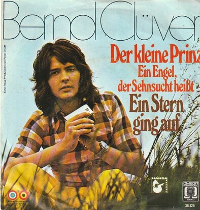 Bernd Cluver - Der kleine prinz + Ein stern ging auf (Vinylsingle)