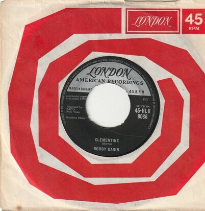 Bobby Darin - Clementine + Down with love (Vinylsingle)