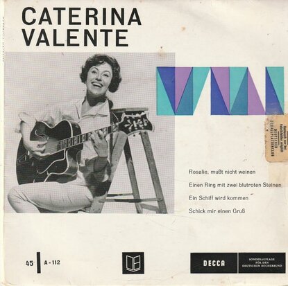 Caterina Valente - Rosalie (EP) (Vinylsingle)