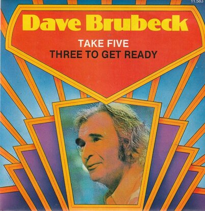 Dave Brubeck - Take five + Three to get ready (Vinylsingle)