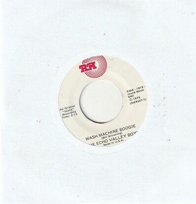 Echo Valley Boys - Wash Machine Boogie + Ramblin' Man (Vinylsingle)