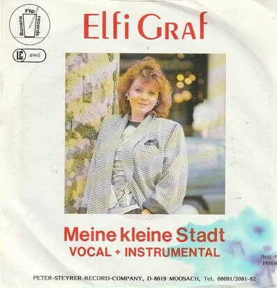 Elfi Graf - Meine Kleine Stadt + (Instrumental) (Vinylsingle)