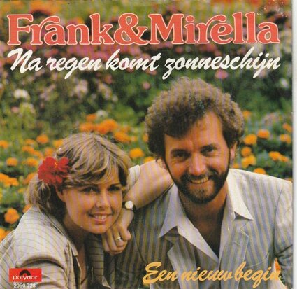 Frank & Mirella - Na regen komt zonneschijn + Een nieuw begin (Vinylsingle)